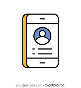 Digital Identity Icon vector stock illustration
