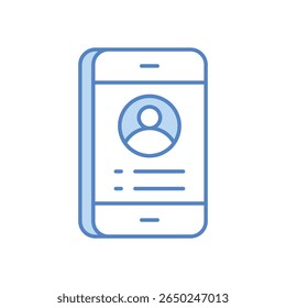 Digital Identity Icon vector stock illustration