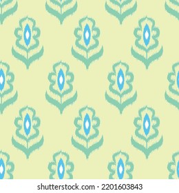 Patrón de ikat digital para tejidos de seda. Producción textil tradicional en Uzbekistán y otros países de la región de Asia Central. Hermosas adras o atlas en uzbeko. Ciudad de Margilán. 