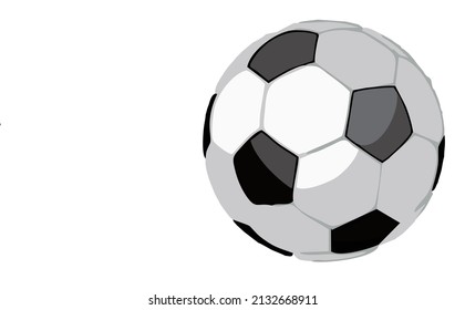 digital illustration of a ball drawing on a white background