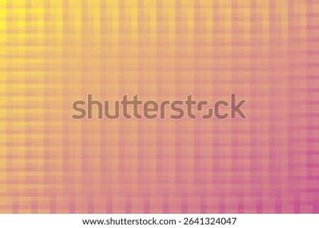 A digital illustration featuring a pixelated grid pattern. The colors transition smoothly from a pale yellow at the top to a deeper pink at the bottom.