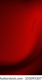 Una ilustración digital con un degradado rojo suave y abstracto. 
