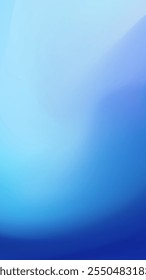 A digital illustration featuring a smooth gradient transition from light to dark blue hues. 