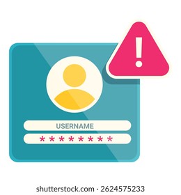 Digital illustration highlighting the critical need for strong passwords and secure online practices