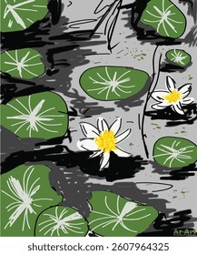 Its a digital Illustration padma bill