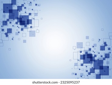 Digital image background of blue squares - Powered by Shutterstock - Get 15% off with code: PIKWIZARD15