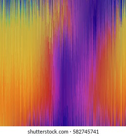 Digital image data distortion. Vector glitch background. Colorful abstract background for your design.