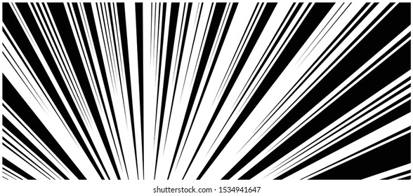 Digital image with a psychedelic stripes Wave design black and white. Optical art background. Texture with wavy, curves lines. Vector illustration