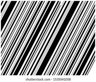 Digital image with a psychedelic stripes Wave design black and white. Optical art background. Texture with wavy, curves lines. Vector illustration