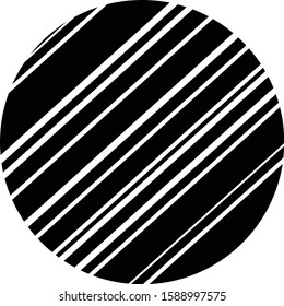 Digital image with a psychedelic stripes Wave design black and white. Optical art background. Texture with wavy, curves lines. Vector illustration