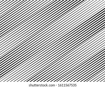 Digital image with a psychedelic stripes Wave design black and white. Optical art background. Texture with wavy, curves lines. Vector illustration