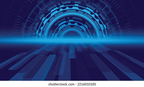Digital innovation concept for your design. 	Abstract technology background.