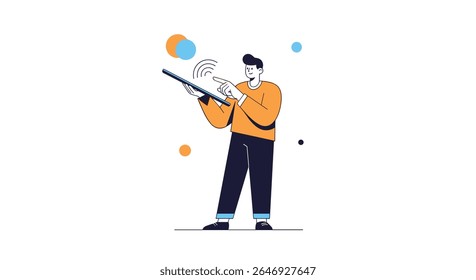 Design de interação digital e experiência do usuário com tecnologias modernas para um compromisso aprimorado