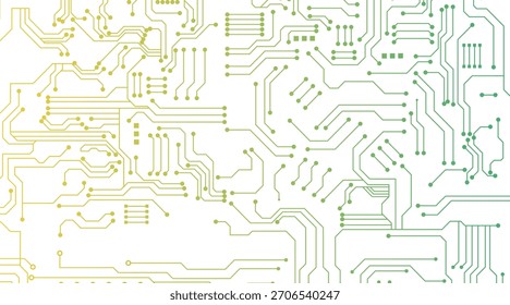 Comunicación digital de Internet sobre fondo blanco. Amplio concepto de Internet y redes de seguridad cibernética. Ilustración vectorial de alta tecnología con varios Elementos de tecnología. Abstractas concepto global de ciencia ficción.
