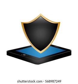 digital or internet security icon image vector illustration design 