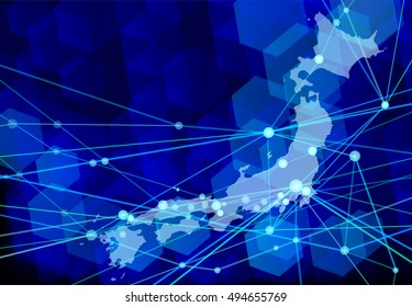 digital japan background