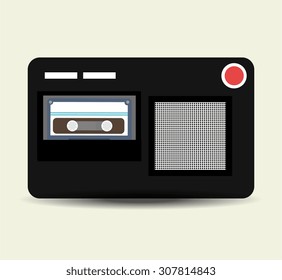 Digital journalism design, vector illustration eps 10.