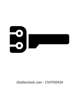 icono de clave digital o logotipo símbolo de signo aislado ilustración vectorial - iconos vectoriales de estilo negro de alta calidad
