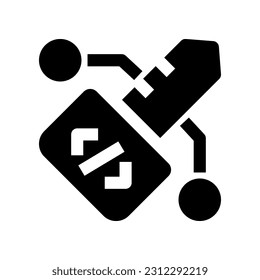 digital key icon for your website, mobile, presentation, and logo design.