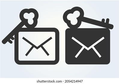 diseño vectorial de icono de clave digital