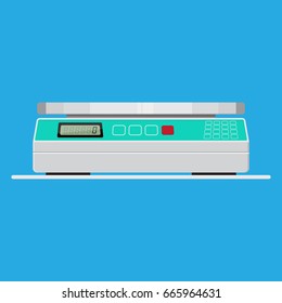 Digital kitchen scales.
