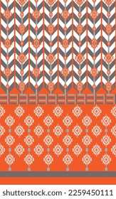digital  kurti  front part illustrator vector design