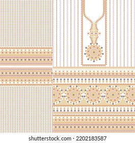 parte delantera de kurti digital y diseño vectorial de seleev ilustrador