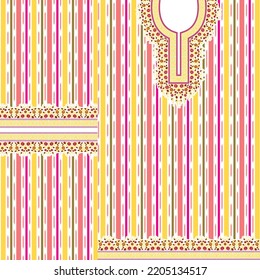 parte delantera de kurti digital y diseño vectorial de seleev ilustrador