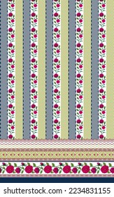 Digitalkurti-Vorderteil und selektiver Vektordesign