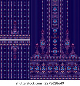 parte delantera de kurti digital y diseño vectorial de seleev ilustrador