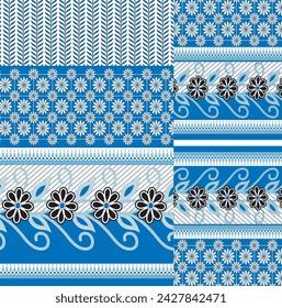 Pieza frontal Kurti digital y diseño vectorial de Illustrator Selev