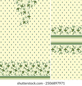 Parte frontal digital de Kurti y diseño de Vector de Seleev Illustrator