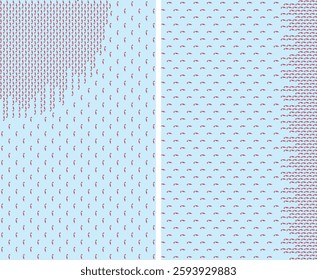 Digital Kurti Front Part and Seleev Illustr