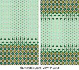 Digital Kurti Front Part and Seleev Illustrator Vector Design