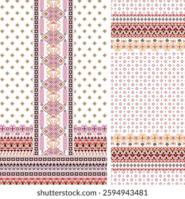 Digital Kurti Front Part and Seleev Illustrator Vector Design