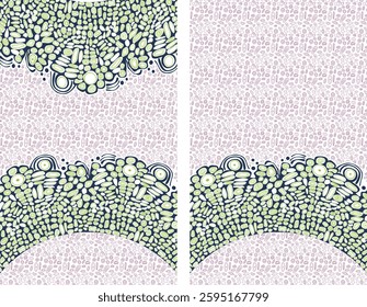 Digital Kurti Front Part and Seleev Illustrator Vector Design