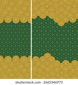 Parte frontal digital de Kurti y diseño de Vector de Seleev Illustrator
