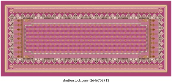 digital kurti Orna illustrator vector design