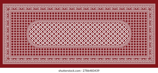 digital kurti Orna illustrator vector design
