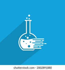 digital lab icon , laboratory vector