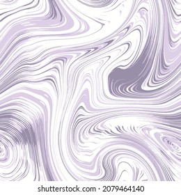 Digital Lavender colors  Repeat Creative Graphic Illustration Seamless  Paint Ink. White Repeat Liquid Vector Effect.  Seamless Fabric Texture. Repeat Oil. Spring summer colours  trendy 2023