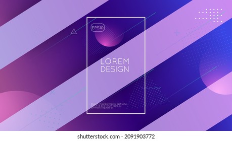 Digital Layout. Wavy Landing Page. Commercial Template. Neon Website. Violet Trendy Design. Futuristic Background. Tech Dynamic Banner. Memphis Paper. Lilac Digital Layout