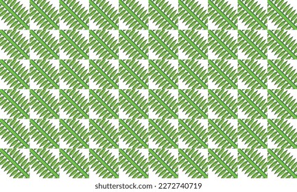 Digital Leafy Branches: Seamless Green Patterns for Digital and Offset Printing