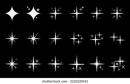 Digital Lens Flare Collection Set Vector Stock Vector (Royalty Free ...