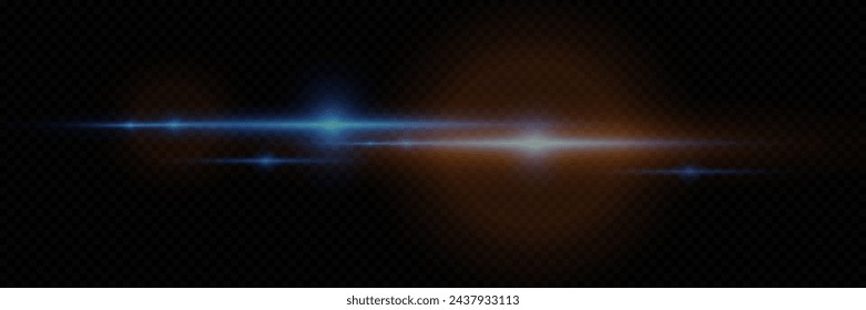 Flash de lente digital con destello de luz. Vector EPS10	