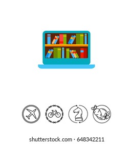 Digital Library Icon