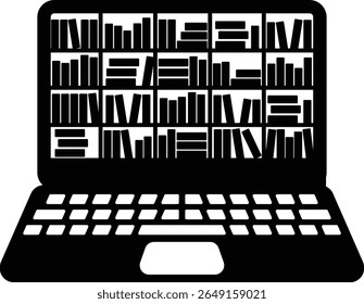 digital library school education digital library student study laptop 11159