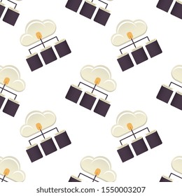 Digital library seamless pattern design, Repeat textile design. Fabric print.