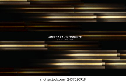 Fondo de luz digital creativo de diseño espacial y diseño de perspectiva geométrica futurista. Fondo de pantalla abstracto futurista y tecnológico, papel pintado de arte abstracto. Ilustración vectorial.