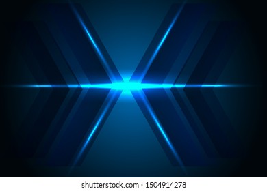 Digital light speed communication technology background